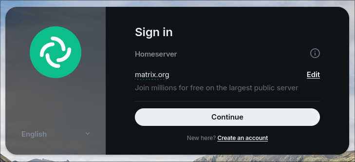 Sign in